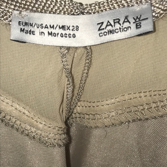 ZARA velvet strap tank top SIZE MEDIUM - Picture 7 of 12